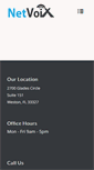 Mobile Screenshot of netvoix.com